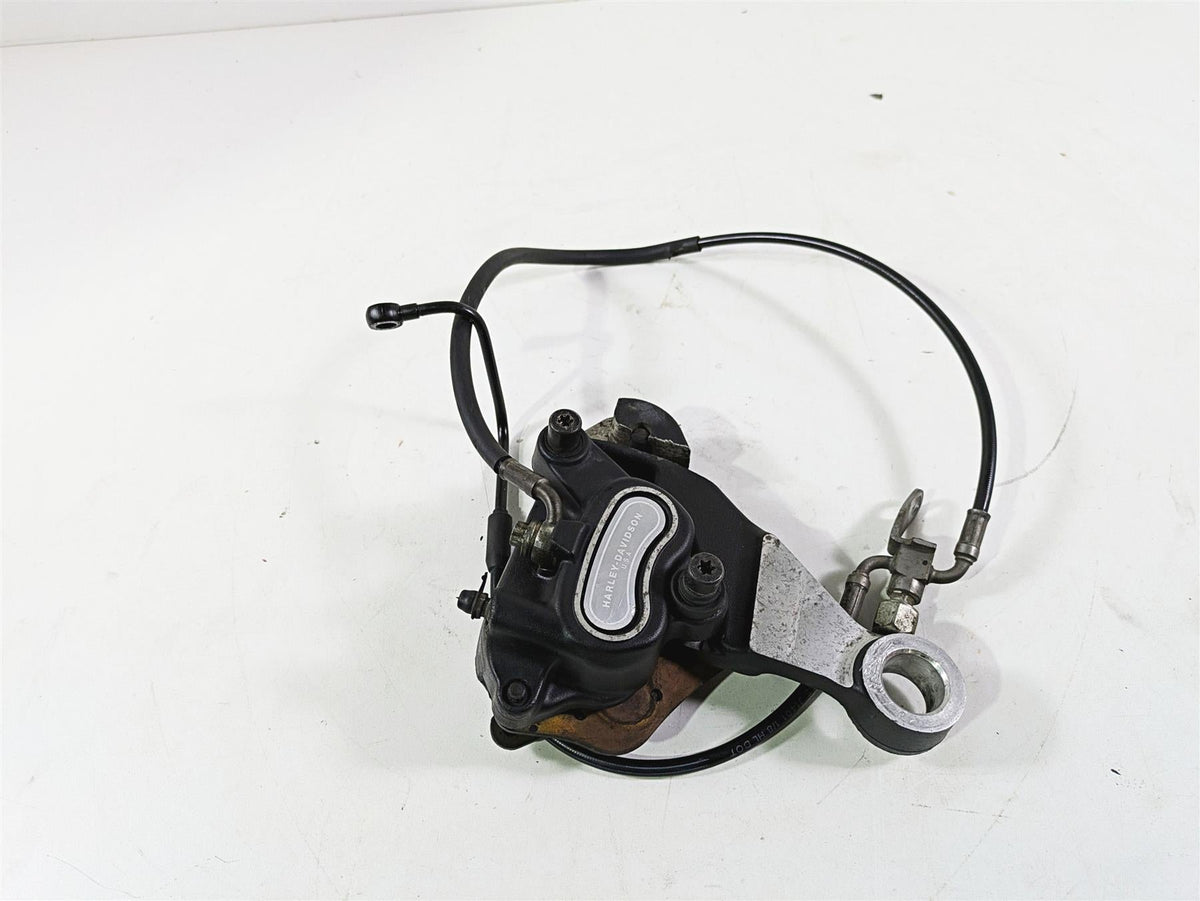 2008 Harley FLSTSB Cross Bones Rear Brake Caliper & Bracket 40908-08 {{ shop.shopifyCountryName }} - Mototech271