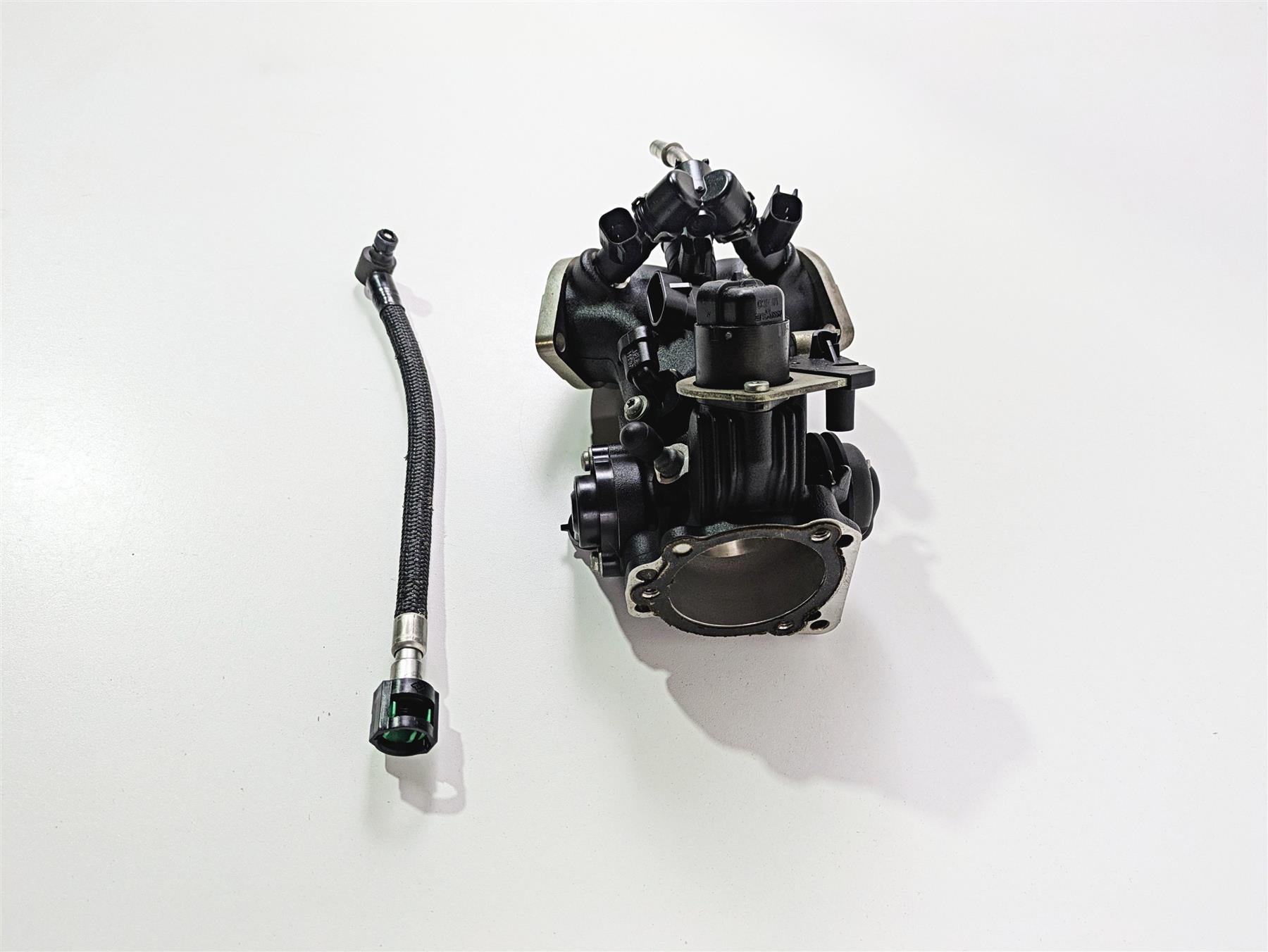 2008 Harley FXCWC Softail Rocker Throttle Body Fuel Injection 27708-06B {{ shop.shopifyCountryName }} - Mototech271
