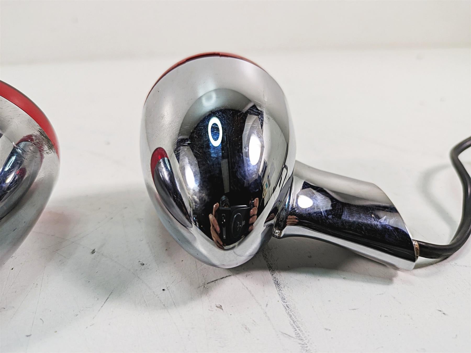 2006 Harley Softail FXSTSI Springer Rear Blinker Turn Signal Set 68977 ...