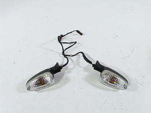 2012 BMW R1200R K27 Rear Blinker Turn Signal Set 63137667771 63137667772