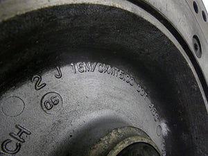 2007 Honda VTX1800 T2 Straight 16x5 Rear Wheel Rim 42650-MCV-R10 | Mototech271