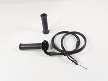 Load image into Gallery viewer, 2013 Triumph Bonneville Throttle Cables &amp; Grip Set T2040252 T2040740 T2040254
