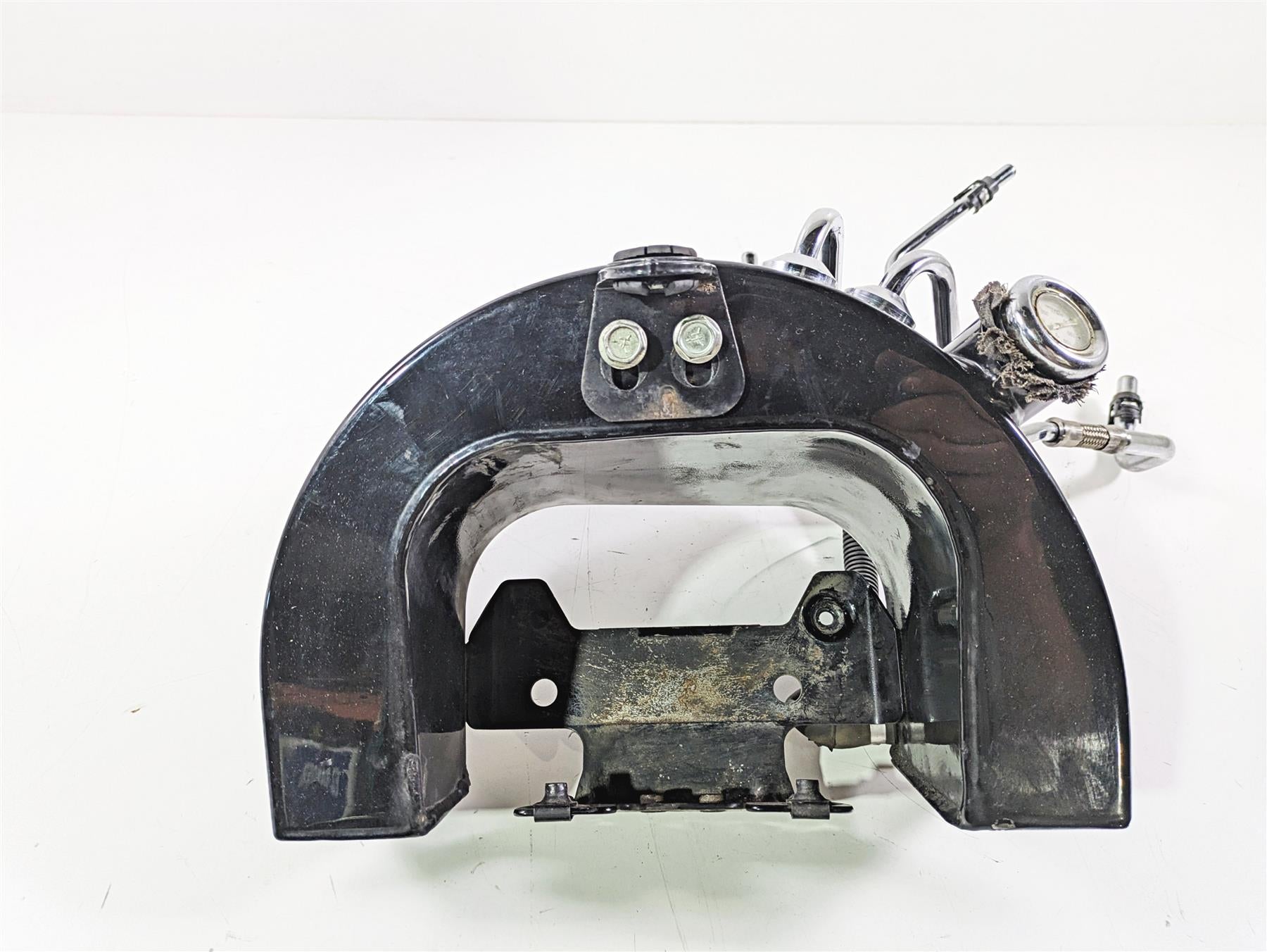 2008 Harley FLSTSB Cross Bones Oil Tank Reservoir & Lines 62492-00B {{ shop.shopifyCountryName }} - Mototech271