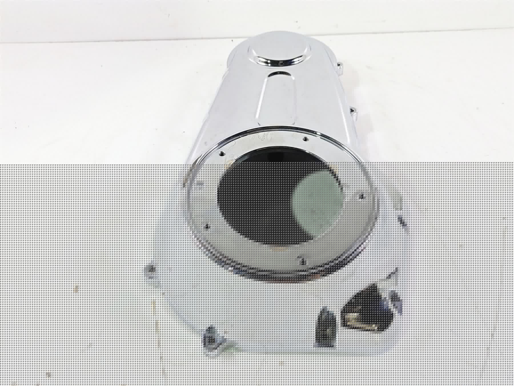 2009 Harley FXCWC Softail Rocker Outer Primary Drive Clutch Cover 60784-06 {{ shop.shopifyCountryName }} - Mototech271