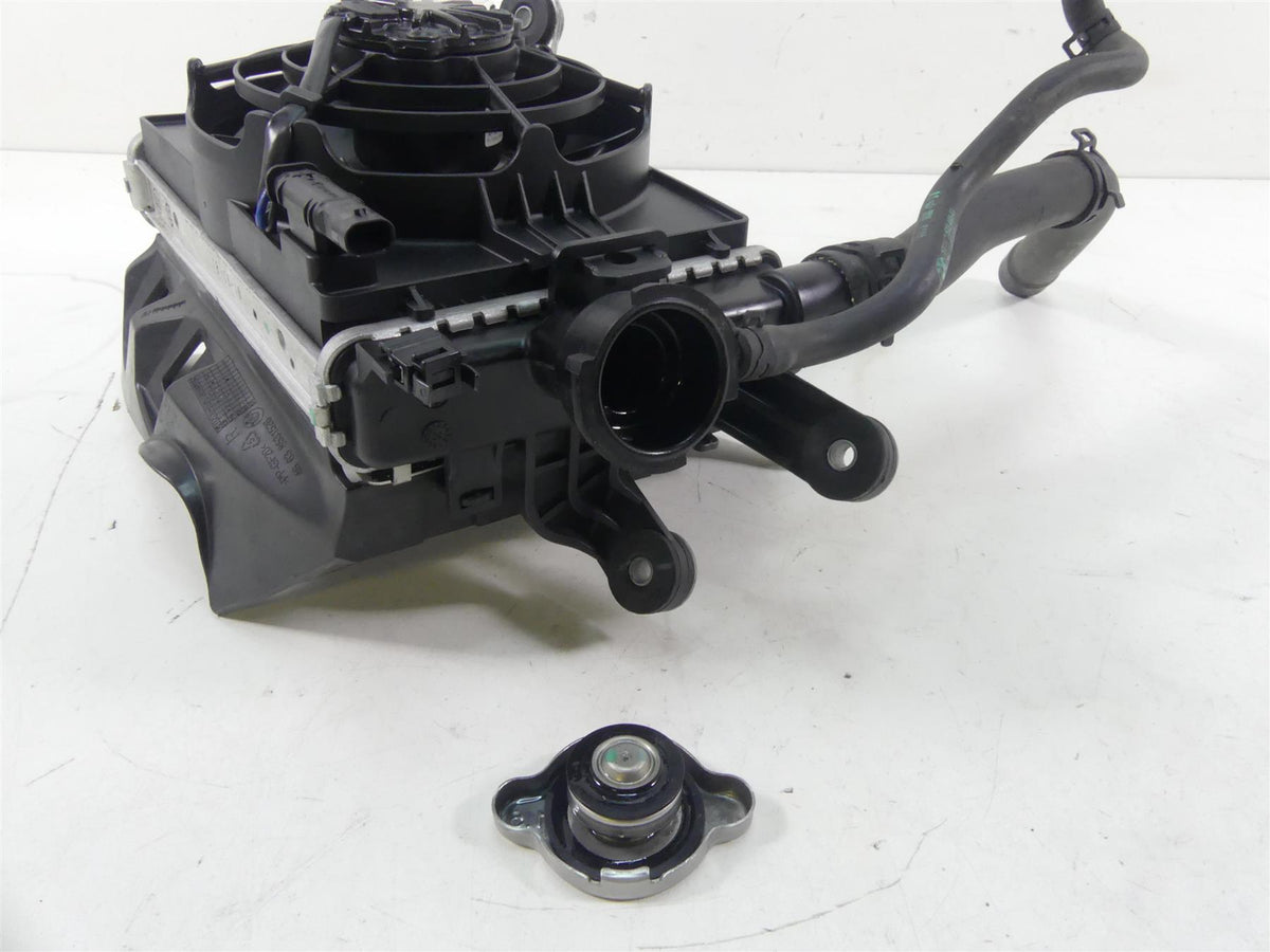 2017 BMW R1200GS GSW K50 Right Radiator Reservoir Fan & Cover 17118546416 {{ shop.shopifyCountryName }} - Mototech271
