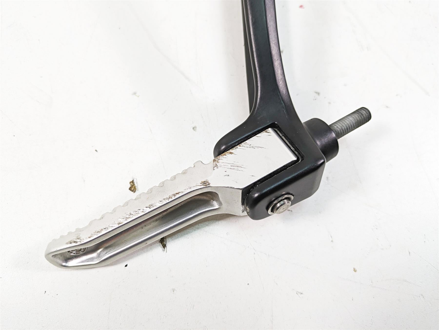 2015 BMW S1000RR K46 Right Rear Passenger Foot Peg + Bracket 46718521681 {{ shop.shopifyCountryName }} - Mototech271