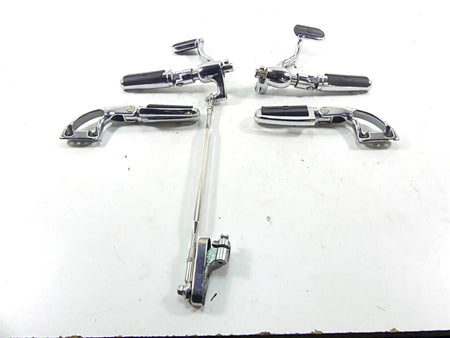 2005 Harley VRSCSE CVO V-Rod Front Rear Chrome Footpeg Control Peg Set 42670-02A {{ shop.shopifyCountryName }} - Mototech271