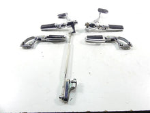 Load image into Gallery viewer, 2005 Harley VRSCSE CVO V-Rod Front Rear Chrome Footpeg Control Peg Set 42670-02A
