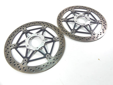 2012 Ducati Panigale 1199S Front Brake Rotor Disc Set 49240901A 49240891A {{ shop.shopifyCountryName }} - Mototech271