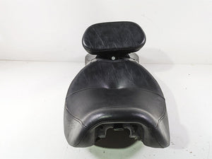 2012 Harley FLD Dyna Switchback Signature Series Seat & Rider Backrest 52000015