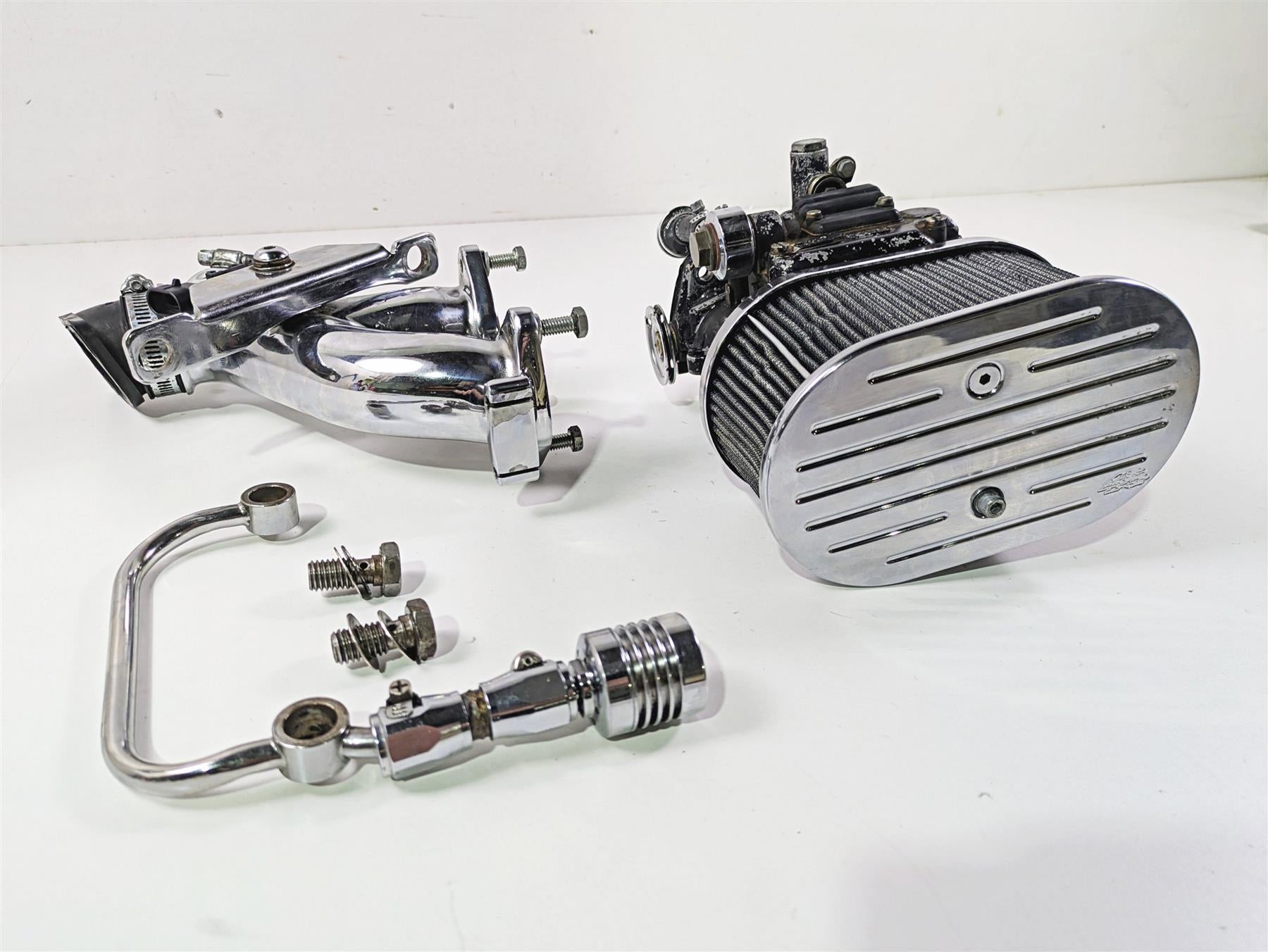 1998 Harley Touring FLHRCI Road King Dellorto Dual Throat Carburetor Set DHLA40 {{ shop.shopifyCountryName }} - Mototech271