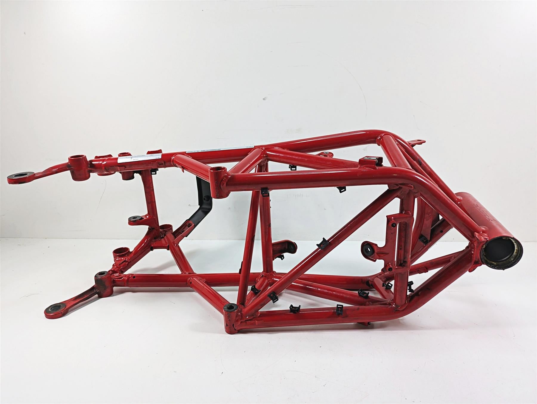 2011 Ducati Hypermotard 1100 Evo SP Straight Main Frame Chassis With Salvage Washington Title - 47017011BA {{ shop.shopifyCountryName }} - Mototech271