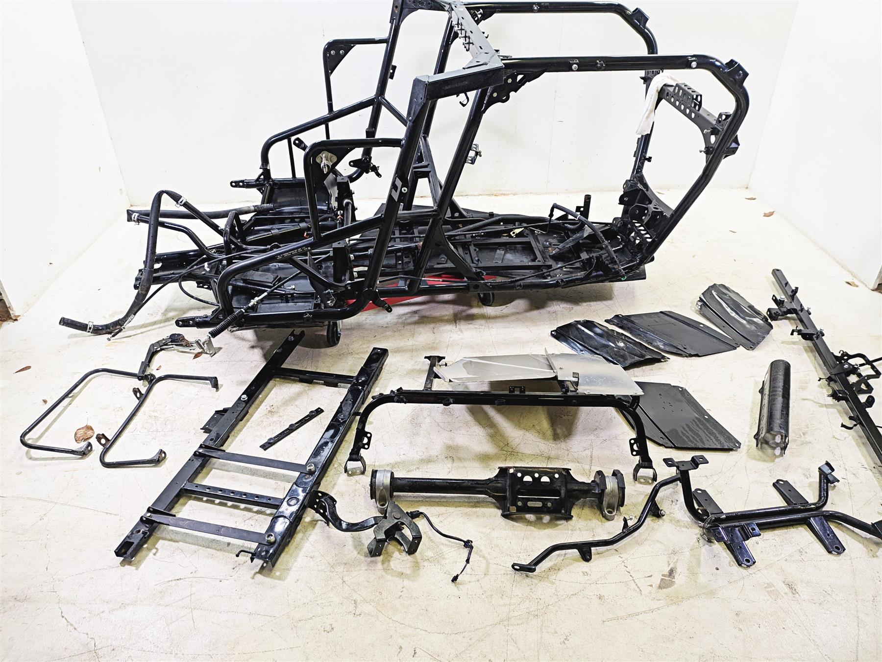 2020 Kawasaki Teryx KRX KRF 1000 Straight Rear Main Frame Chassis With Clear Nevada Title & Salvage History {{ shop.shopifyCountryName }} - Mototech271
