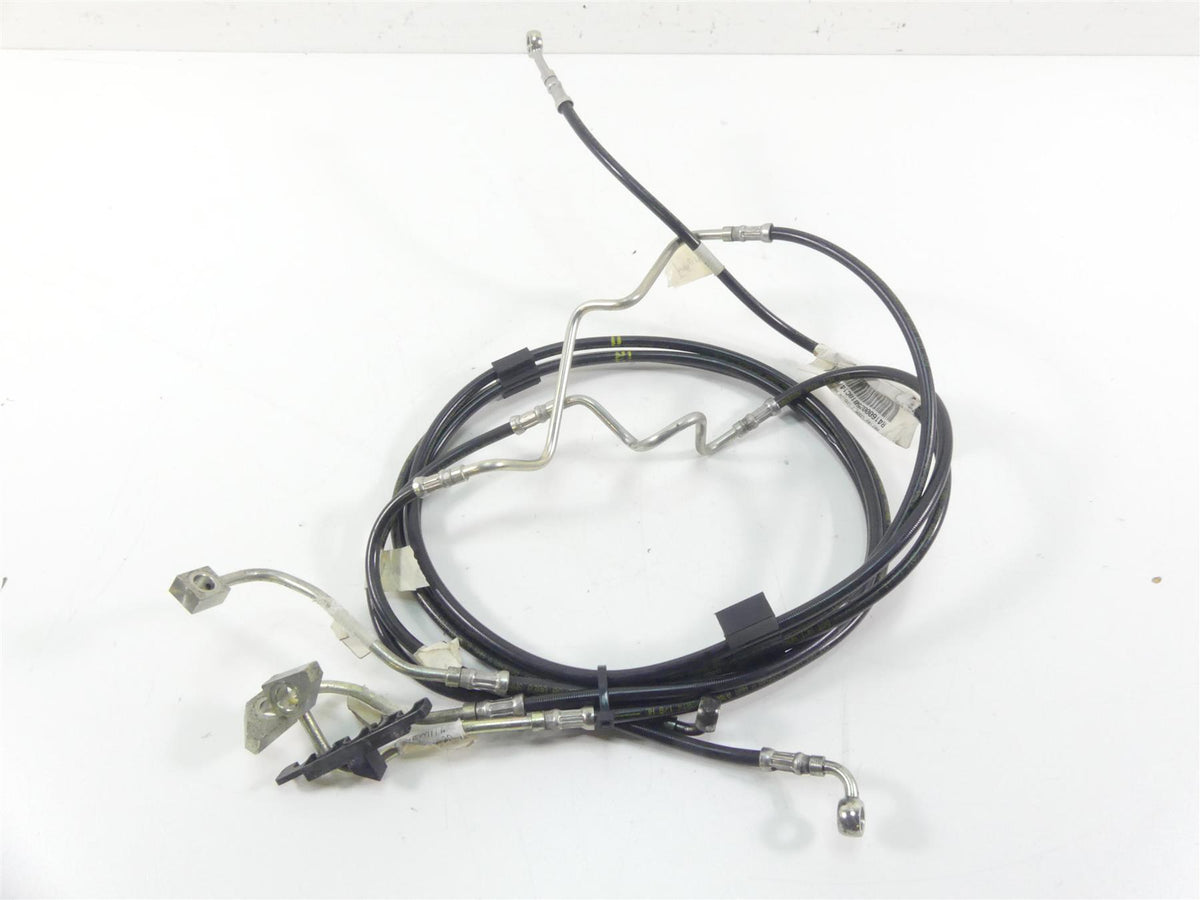 2014 Harley Touring FLHTK Electra Glide Front Abs Brake Line Hose Set 41800010 {{ shop.shopifyCountryName }} - Mototech271