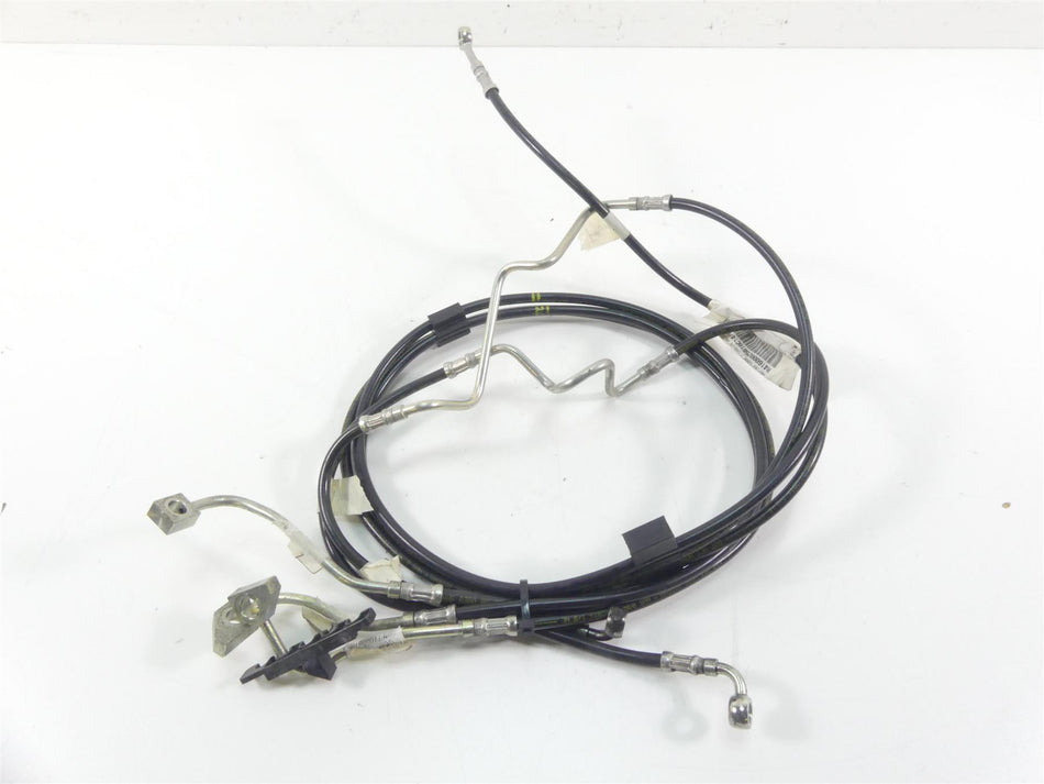 2014 Harley Touring FLHTK Electra Glide Front Abs Brake Line Hose Set 41800010 {{ shop.shopifyCountryName }} - Mototech271