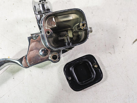 2002 Harley FLSTC Softail Heritage Chrome Front Brake Master Cylinder 45019-96F {{ shop.shopifyCountryName }} - Mototech271