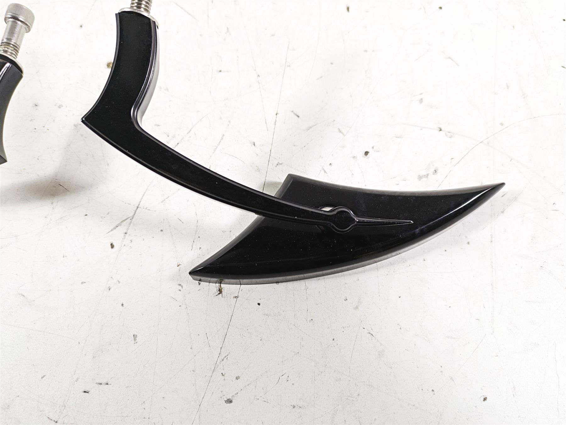 2015 Harley Touring FLHXS Street Glide Black Blade Rear View Mirror Set {{ shop.shopifyCountryName }} - Mototech271