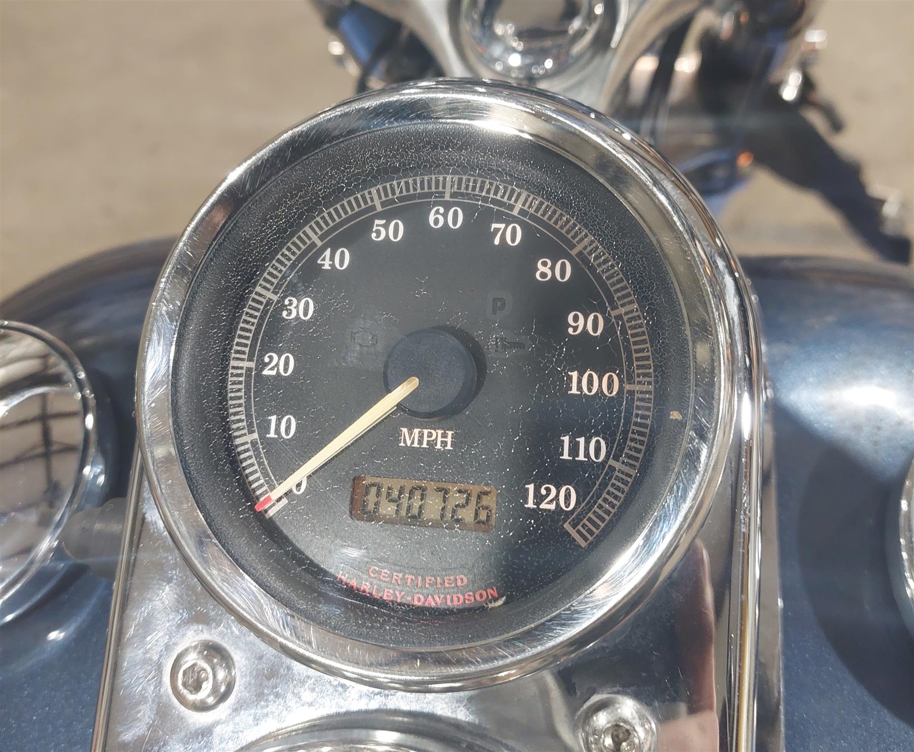 2003 Harley Dyna FXDL Low Rider 100TH Speedometer Gauge Instrument 40K 67403-99A {{ shop.shopifyCountryName }} - Mototech271