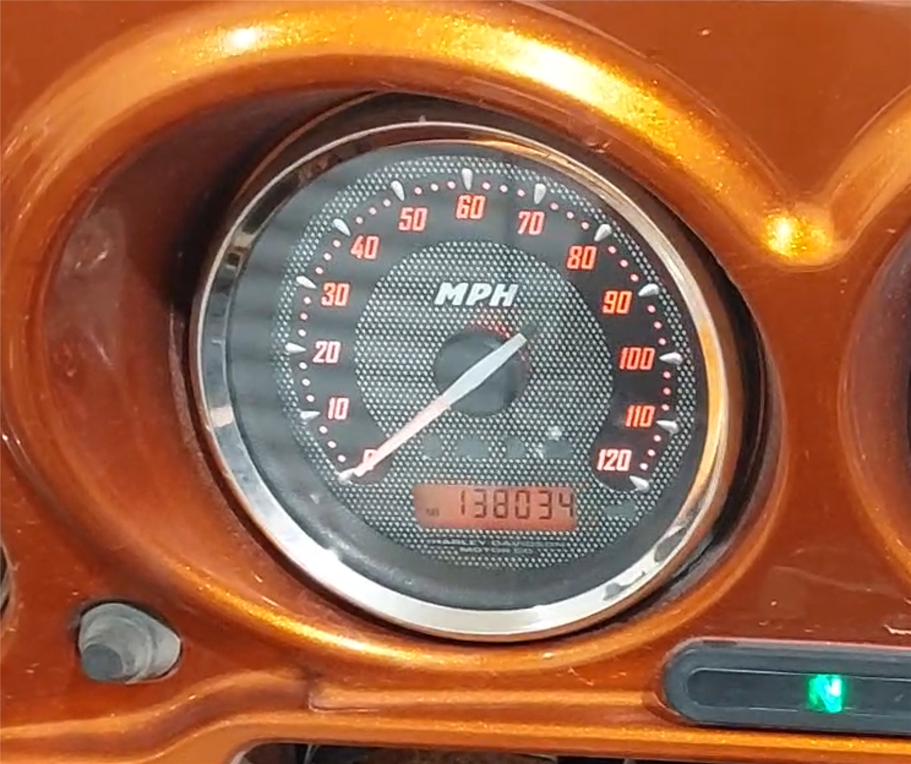 2012 Harley CVO FLHX SE3 Street Glide Speedometer Gauge Instrument 138K 70731-10 {{ shop.shopifyCountryName }} - Mototech271