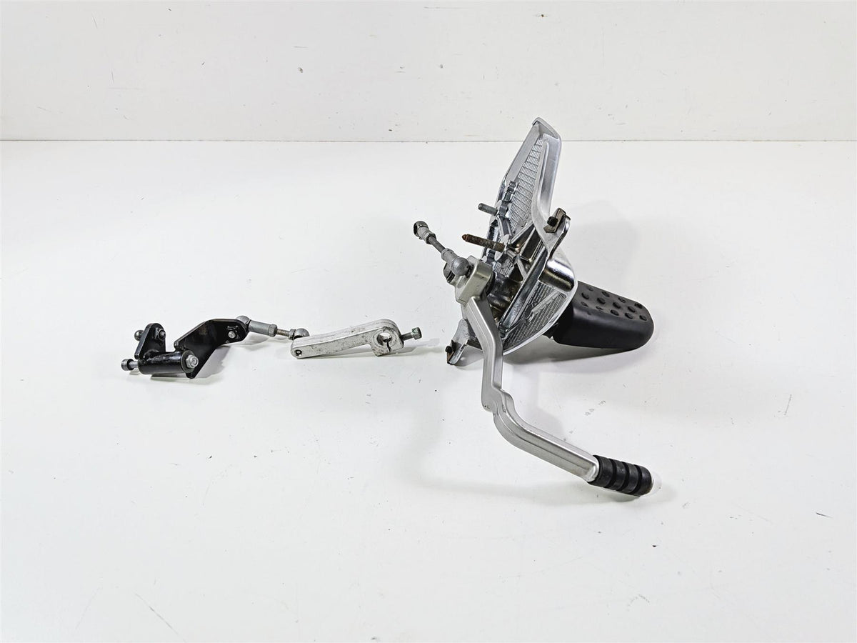 2002 BMW K1200LT 89V3 Left Chrome Footpeg Set & Shifter 46717682133 {{ shop.shopifyCountryName }} - Mototech271