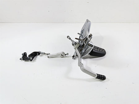 2002 BMW K1200LT 89V3 Left Chrome Footpeg Set & Shifter 46717682133 {{ shop.shopifyCountryName }} - Mototech271