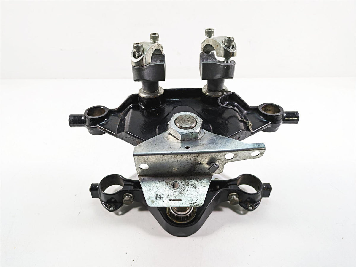 1999 Harley Touring FLHTC Electra Glide Upper Lower Triple Tree Set 45446-87A {{ shop.shopifyCountryName }} - Mototech271