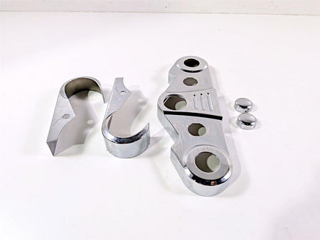 2003 Honda V-Twin VTX1800 C Kuryakyn Chrome Tripple Tree Cover Set 8681 {{ shop.shopifyCountryName }} - Mototech271