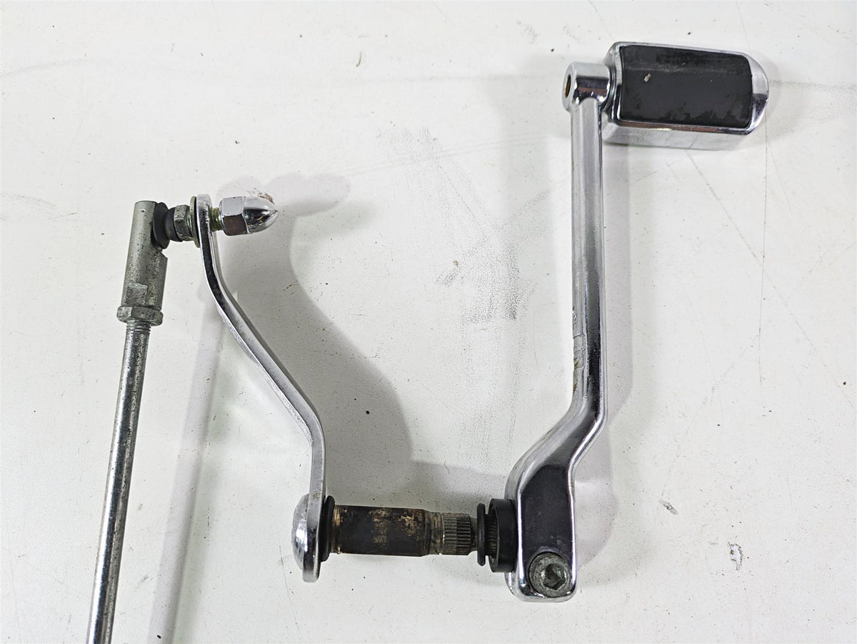 2003 Harley FLSTC Softail Heritage 100th Front Left Floorboard Shifter 33895-82 {{ shop.shopifyCountryName }} - Mototech271