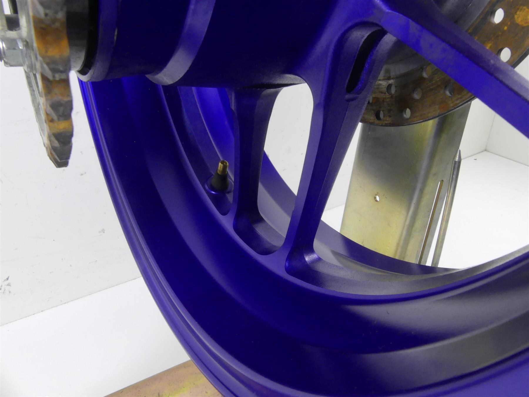2022 Yamaha MT09 FZ09 Nice Rear Blue 17x5.5 Wheel Rim B7N-25338-00-P0 {{ shop.shopifyCountryName }} - Mototech271