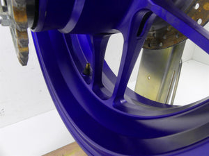 2022 Yamaha MT09 FZ09 Nice Rear Blue 17x5.5 Wheel Rim B7N-25338-00-P0 | Mototech271