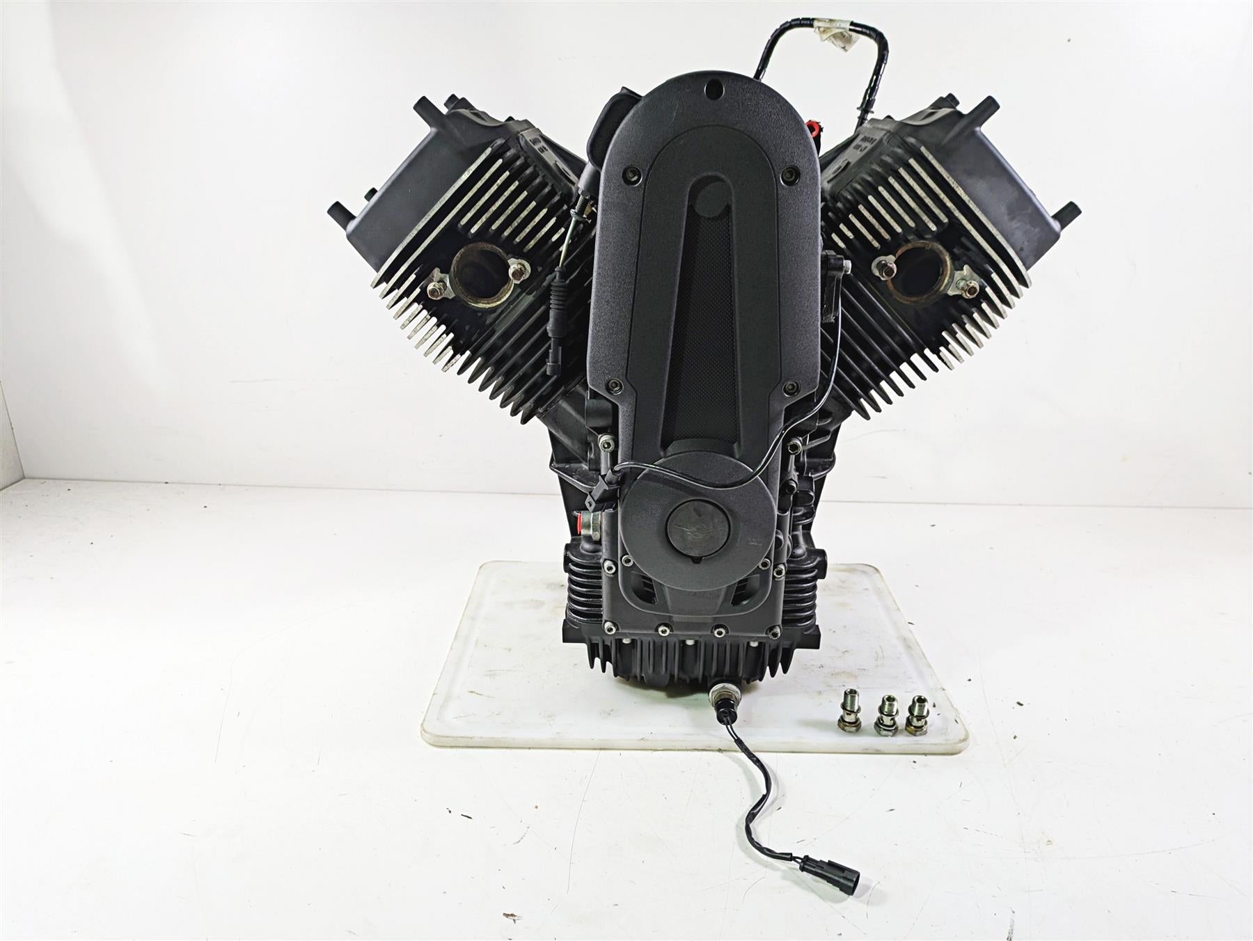 2014 Moto Guzzi California 1400 Touring Runnin Engine Motor 8k Only -Vid 9769965