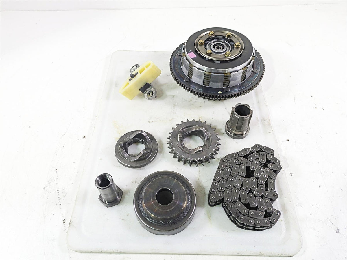 2005 Harley Softail FLSTFSE CVO Fat Boy Primary Drive Clutch Kit 37707-98A {{ shop.shopifyCountryName }} - Mototech271
