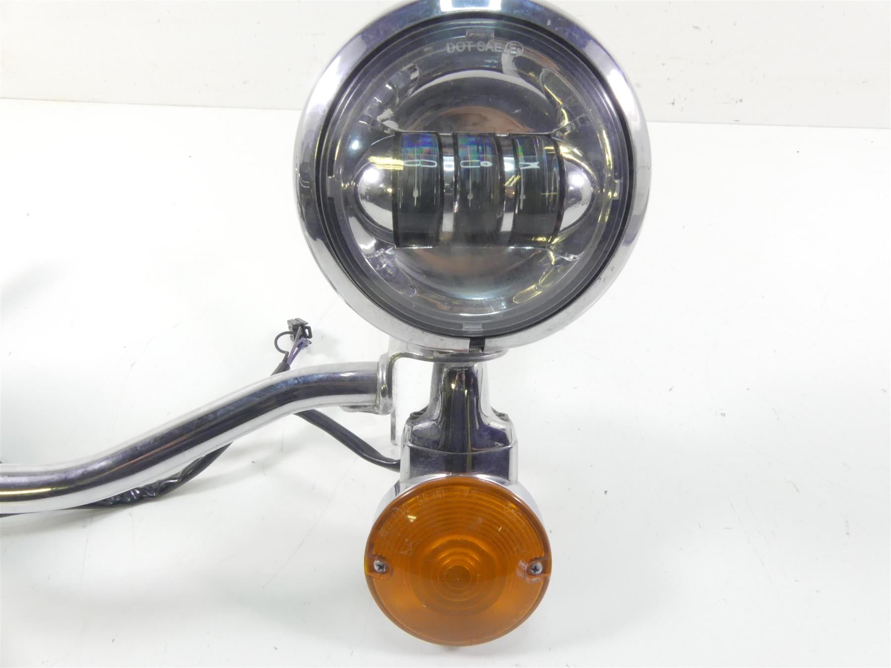 2013 Harley Touring FLHTP Electra Glide Front Led Spot Light - Read 68712-94A {{ shop.shopifyCountryName }} - Mototech271