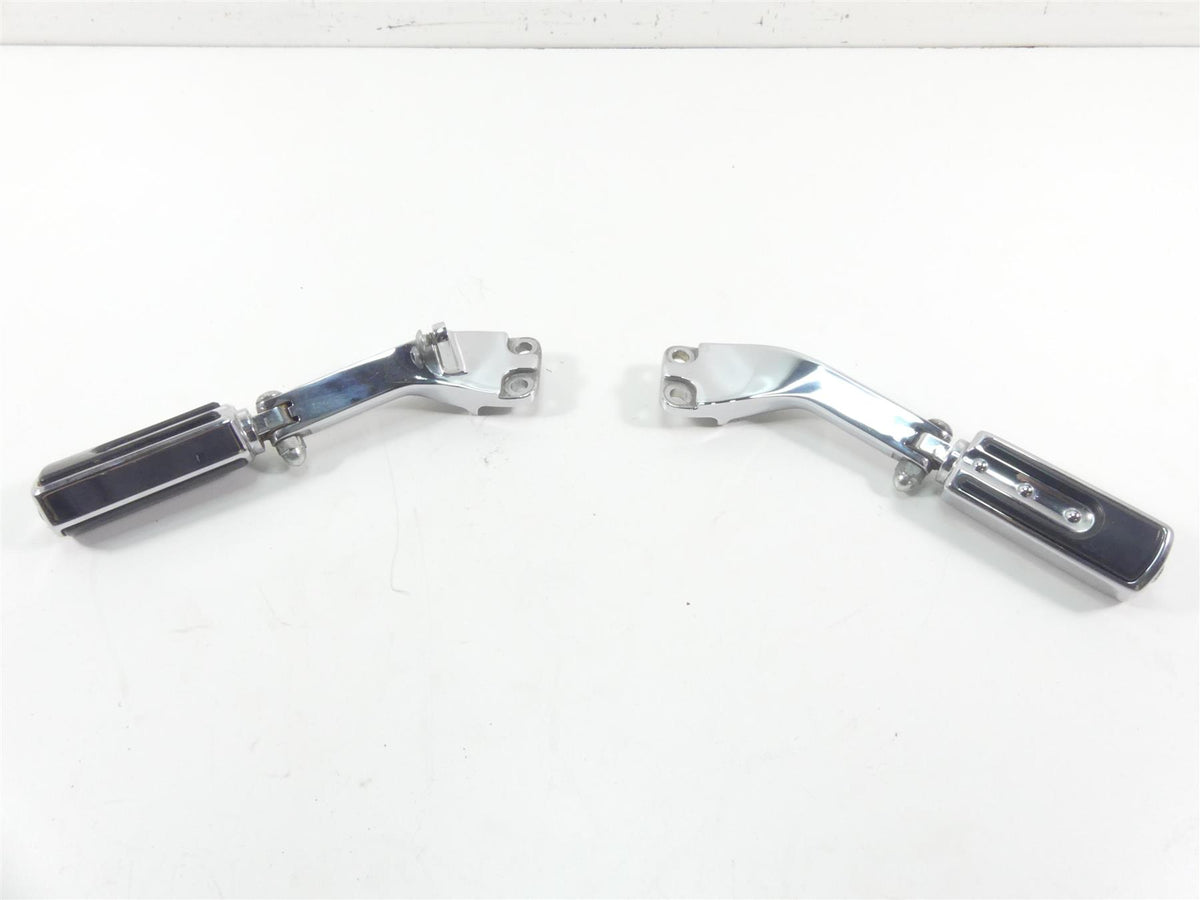 2009 Harley Dyna FXDF SE CVO Fat Bob Rear Chrome Passenger Footpeg Set 49251-06A {{ shop.shopifyCountryName }} - Mototech271