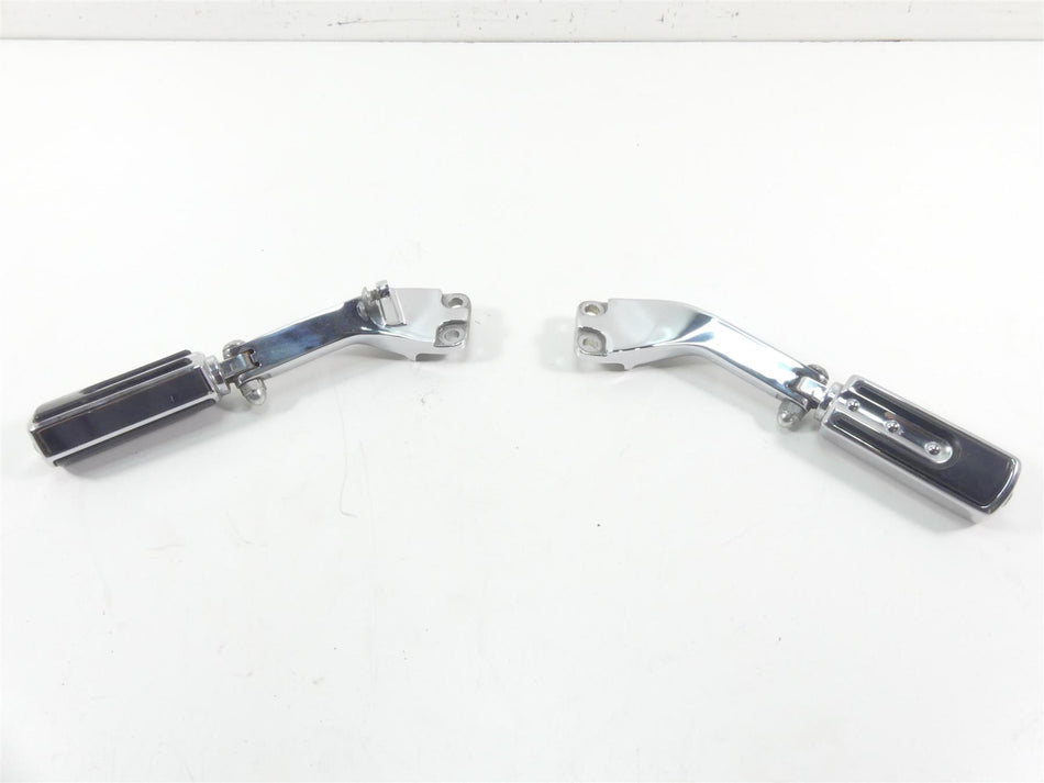 2009 Harley Dyna FXDF SE CVO Fat Bob Rear Chrome Passenger Footpeg Set 49251-06A {{ shop.shopifyCountryName }} - Mototech271