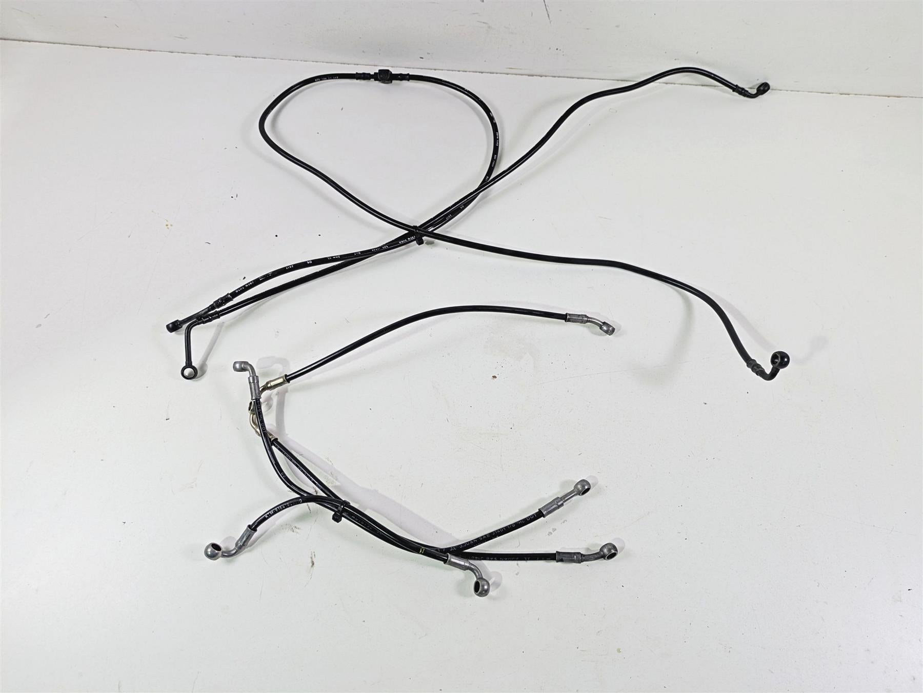 2018 KTM 1290 Super Duke R Front Rear Abs Brake Line Hose Set 61642003010