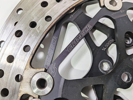 2014 Aprilia RSV4 RR Factory Front Brake Rotor Disc Grimeca 4.4mm 893135 893136 {{ shop.shopifyCountryName }} - Mototech271