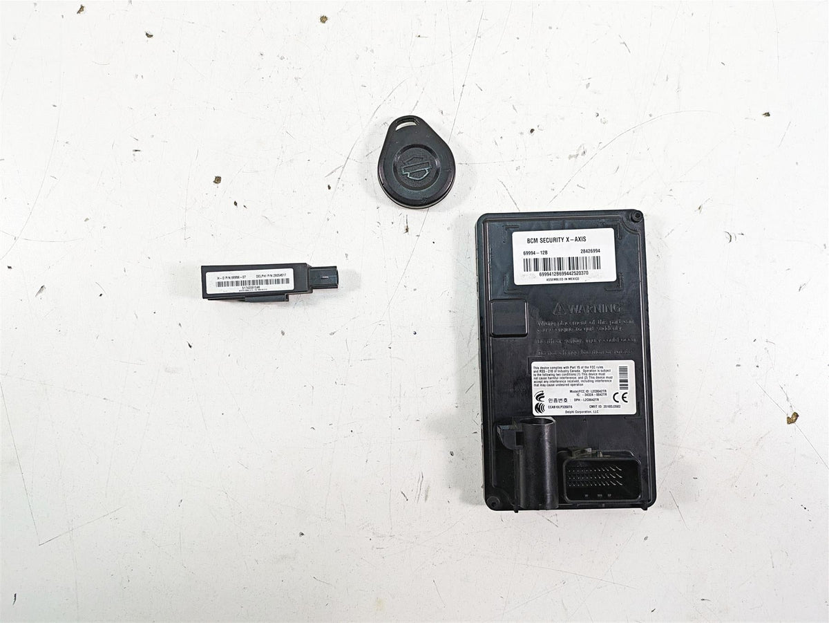 2015 Harley Touring FLHXS Street Glide Bcm Body Control Module + Fob 69994-12B {{ shop.shopifyCountryName }} - Mototech271