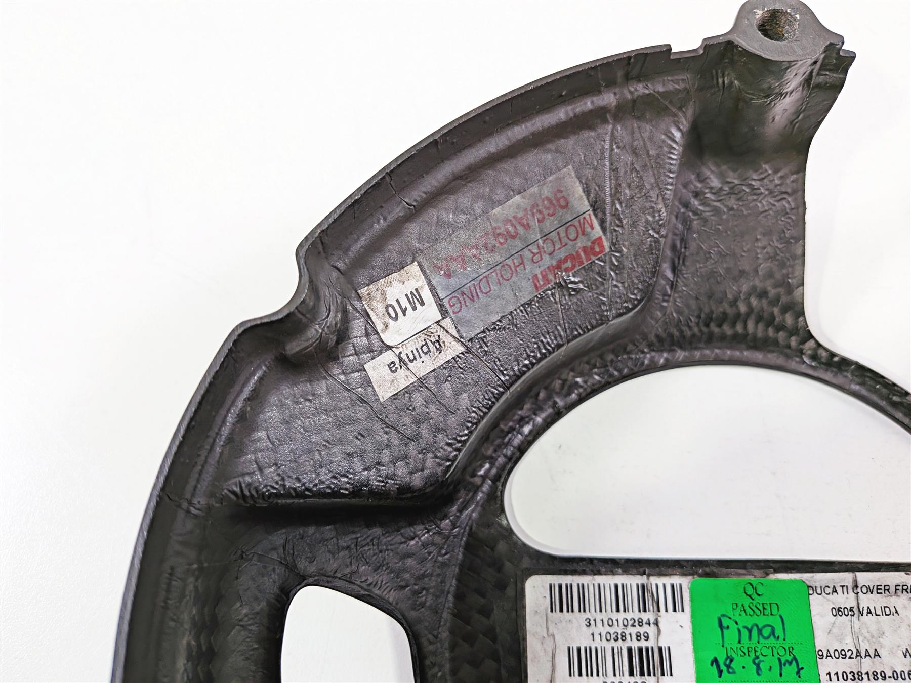2011 Ducati Streetfighter 1098 S Performance Carbon Clutch Cover Read 969A062AAA {{ shop.shopifyCountryName }} - Mototech271