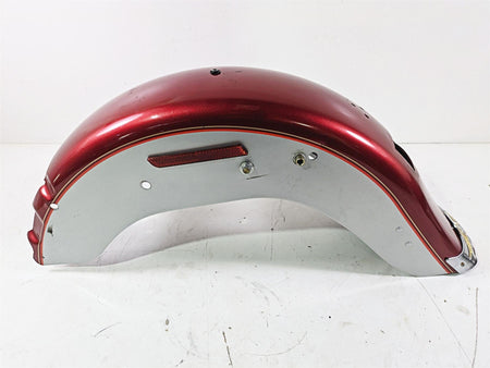 2004 Harley Softail FLSTF Fat Boy Rear Fender Sierra Red 59596-00A {{ shop.shopifyCountryName }} - Mototech271