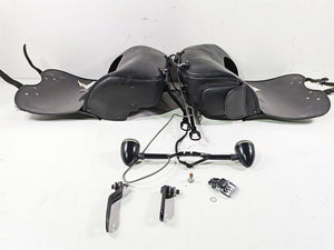 2014 Harley FLS Softail Slim Detachable Leather Saddlebag Set - Read 90200678 | Mototech271