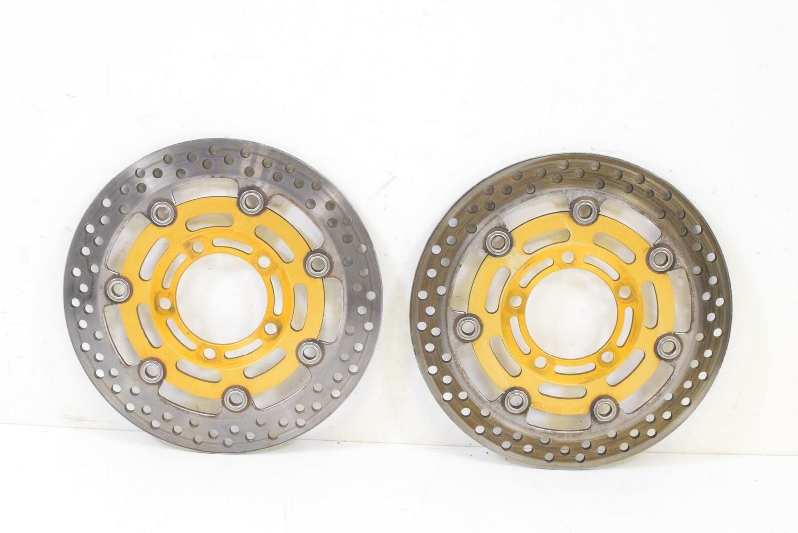 2003 Kawasaki ZX6R ZX636 Ninja Front Brake Disc Rotor Set 41080-1529-488 {{ shop.shopifyCountryName }} - Mototech271