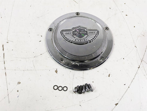 2003 Harley Touring FLHTCUI E-Glide 100th Chrome Derby Cover 25001-03 | Mototech271