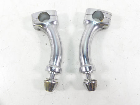 2002 Harley Softail FXSTDI Deuce Handlebar Handle Bar Riser Holder Set 56135-00A {{ shop.shopifyCountryName }} - Mototech271