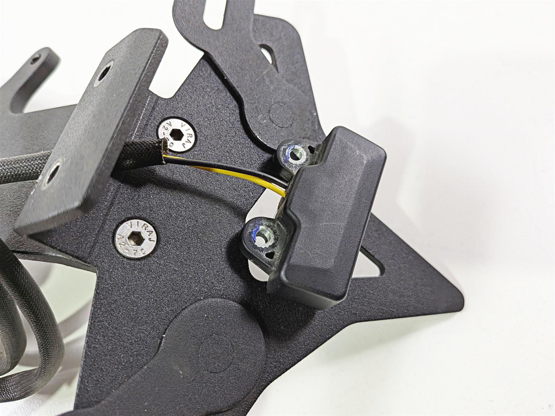 2015 Ducati Scrambler Urban Enduro EvoTech Tail Tidy Plate Holder PRN012259-03-Mototech271