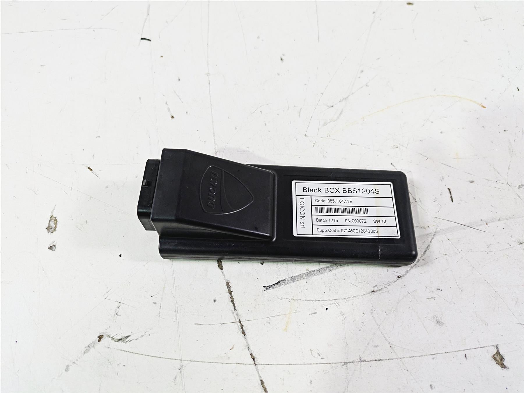 2015 Ducati Panigale 1299 S Blackbox Control Module Unit READ 38510471E BBS1204S {{ shop.shopifyCountryName }} - Mototech271