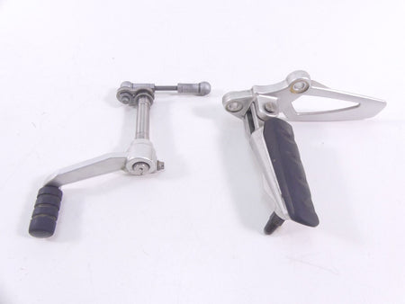 2008 BMW R1200R K27 Left Rider Footpeg Foot Peg + Shift Pedal Set 46717700913 {{ shop.shopifyCountryName }} - Mototech271