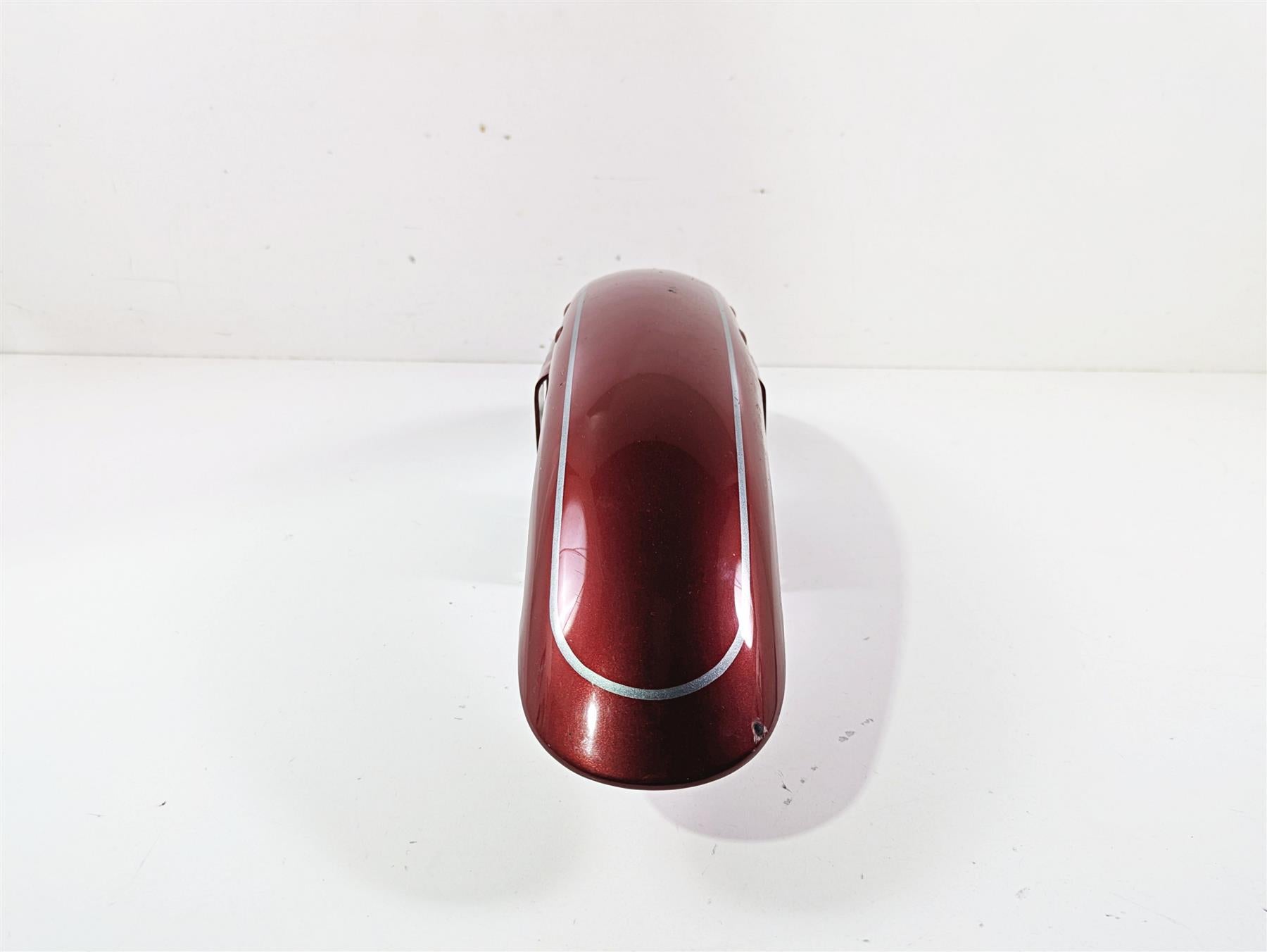 2007 Harley Sportster XL1200 C Front Fender Fire Red Pearl - Dent 58998-83E {{ shop.shopifyCountryName }} - Mototech271