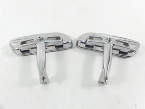 2004 Harley FLHTC SE CVO Electra Glide Rear Chrome Floorboard Set 47373-04