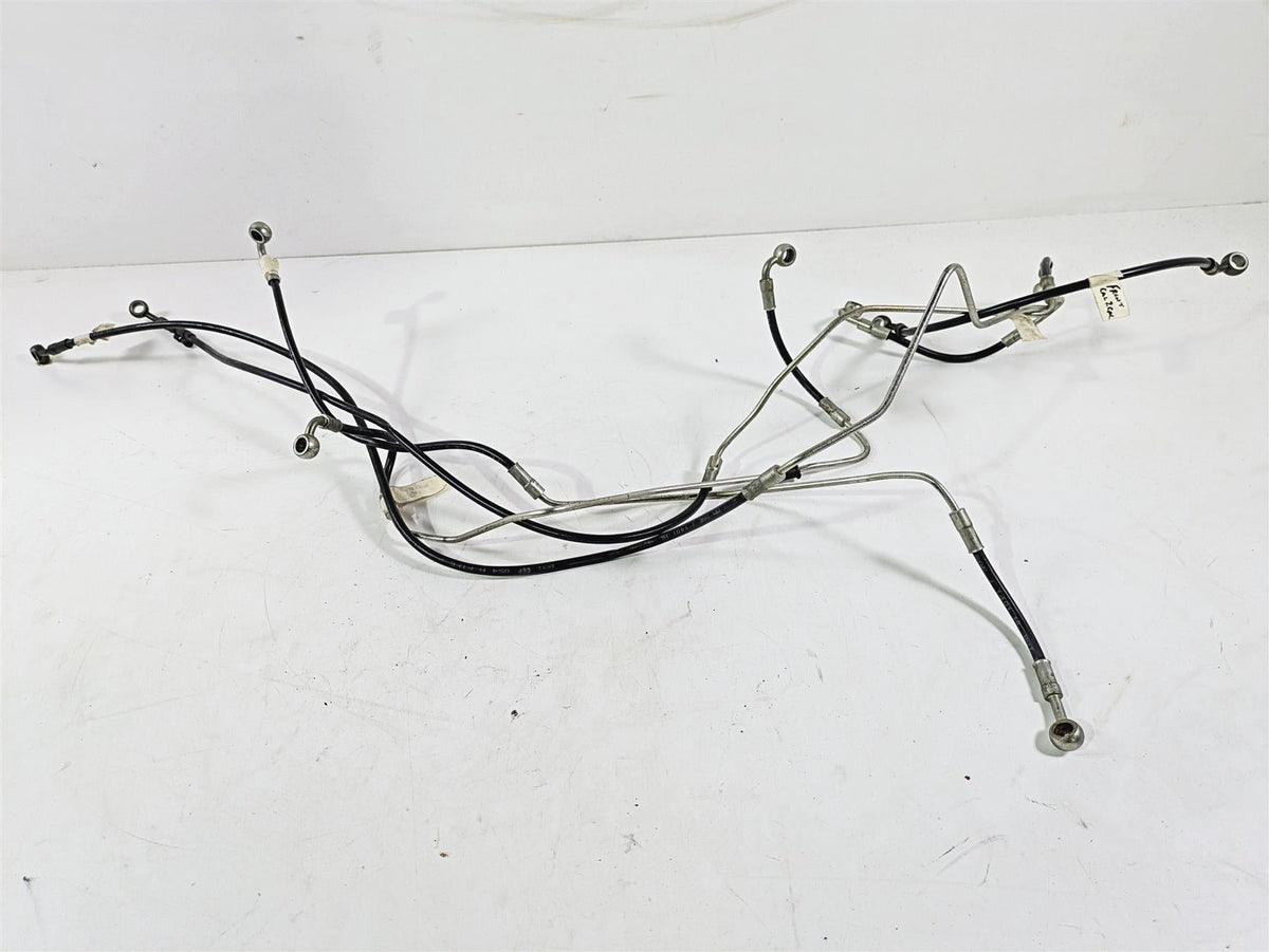 2013 Ducati Hyperstrada 821 Front Rear Abs Brake Line Set 61810451C 61911561A {{ shop.shopifyCountryName }} - Mototech271